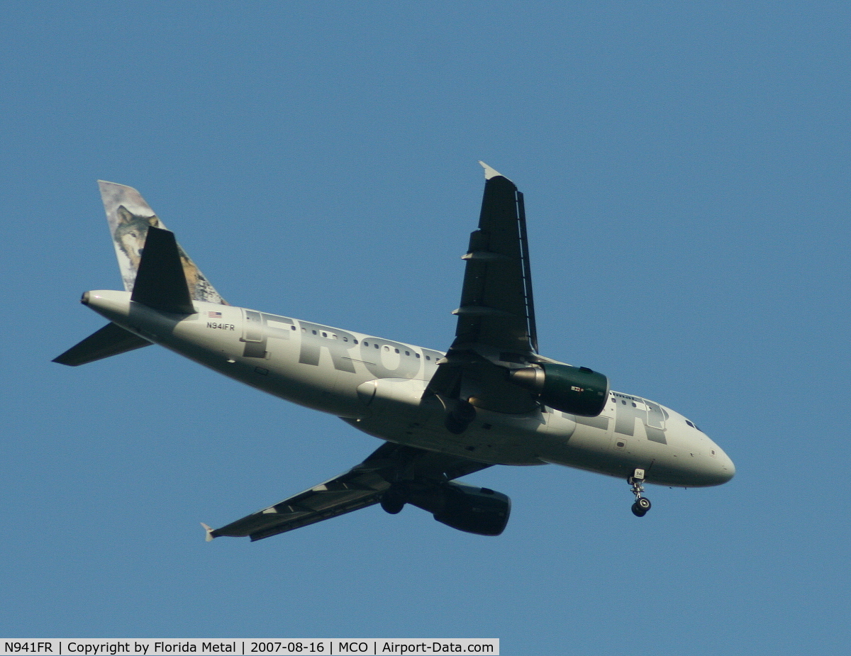 N941FR, 2005 Airbus A319-112 C/N 2483, Lobo