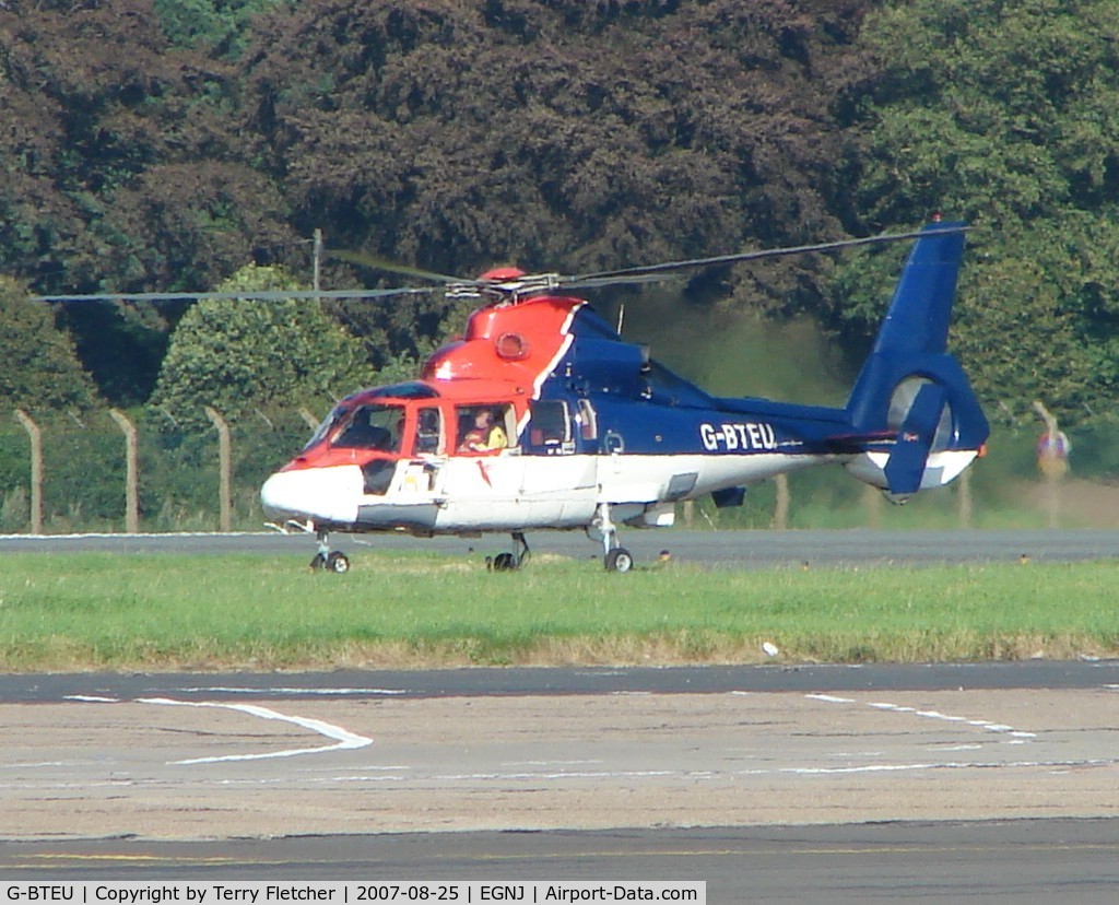 G-BTEU, 1990 Aerospatiale AS-365N-2 Dauphin C/N 6392, AS365N2 helicopter