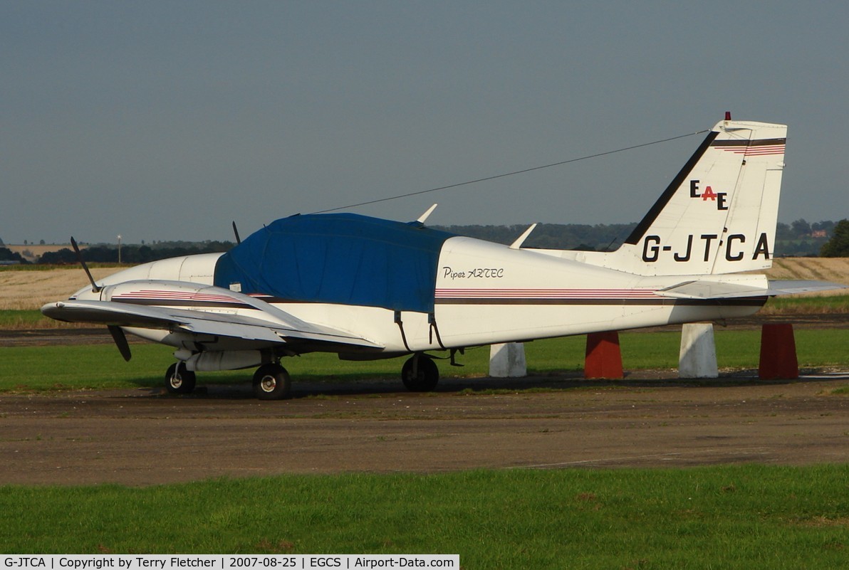 G-JTCA, 1973 Piper PA-E23-250 Aztec C/N 27-7305112, Piper Pa-23-250