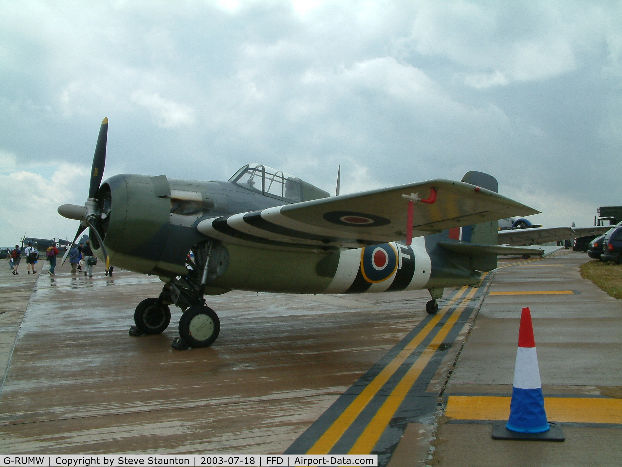 G-RUMW, 1944 General Motors (Grumman) FM-2 Wildcat C/N 5765, Royal International Air Tattoo 2003