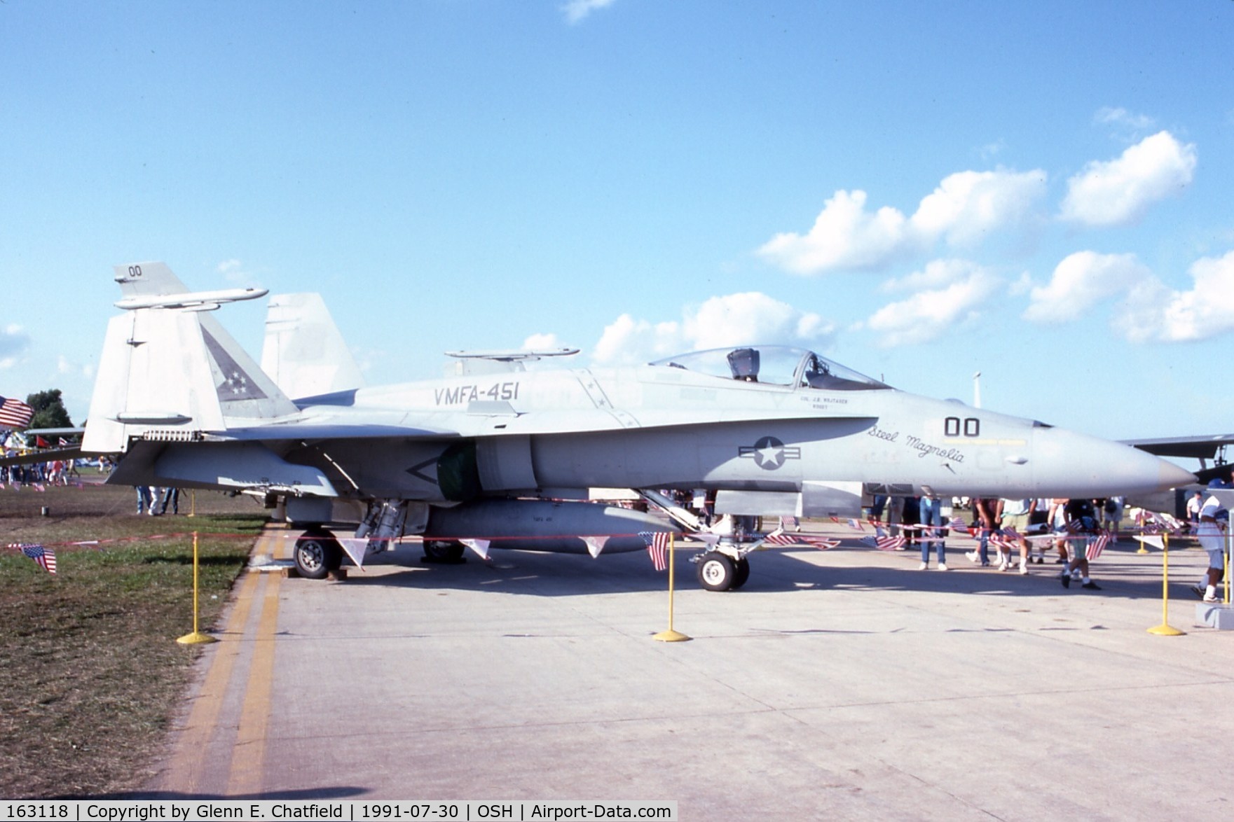163118, McDonnell Douglas F/A-18A-20-MC Hornet C/N 0516/A427, F/A-18A at the EAA Fly In