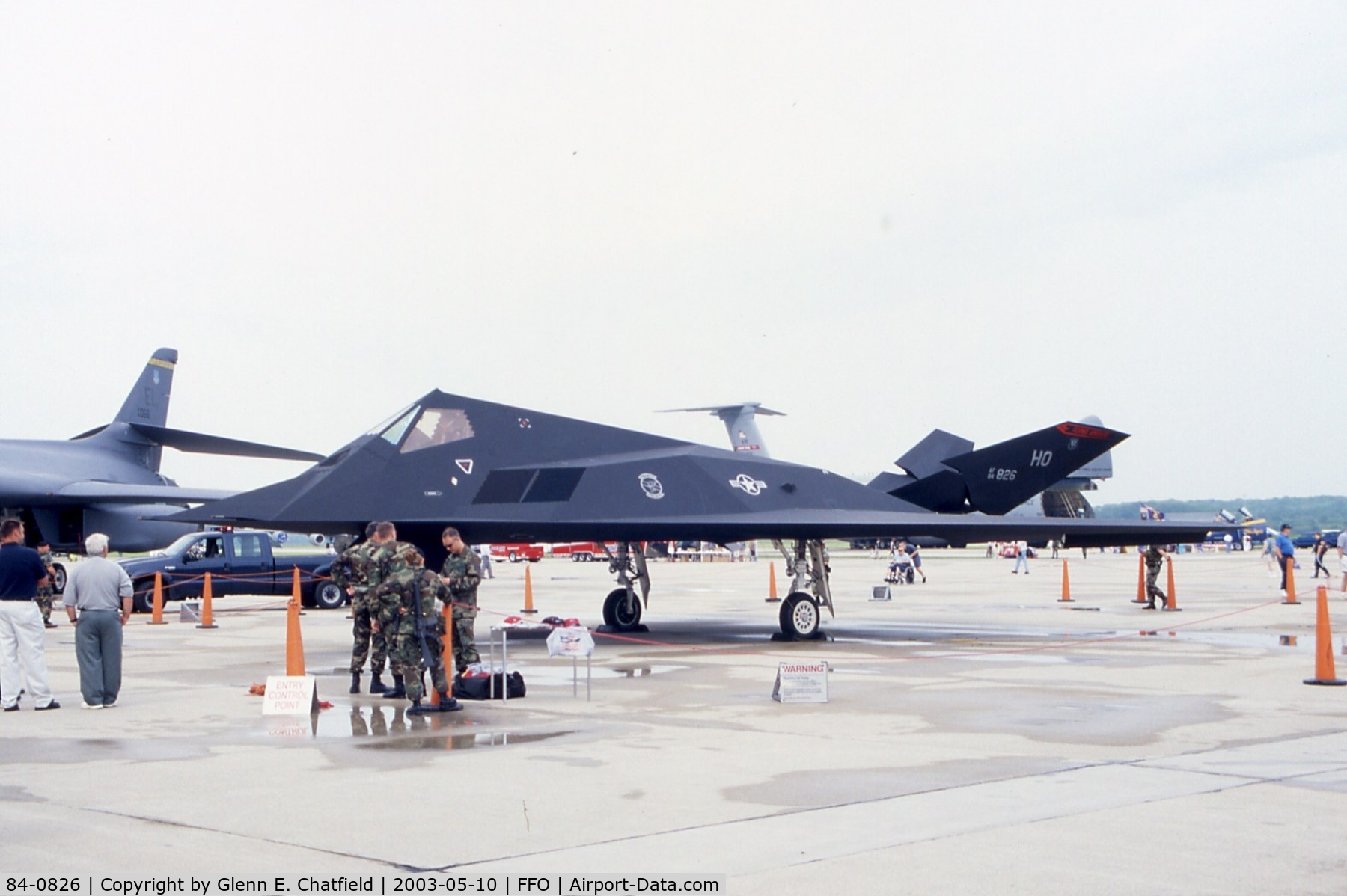 84-0826, 1984 Lockheed F-117A Nighthawk C/N A.4040, F-117A at the 100th Anniversary of Flight Celebration
