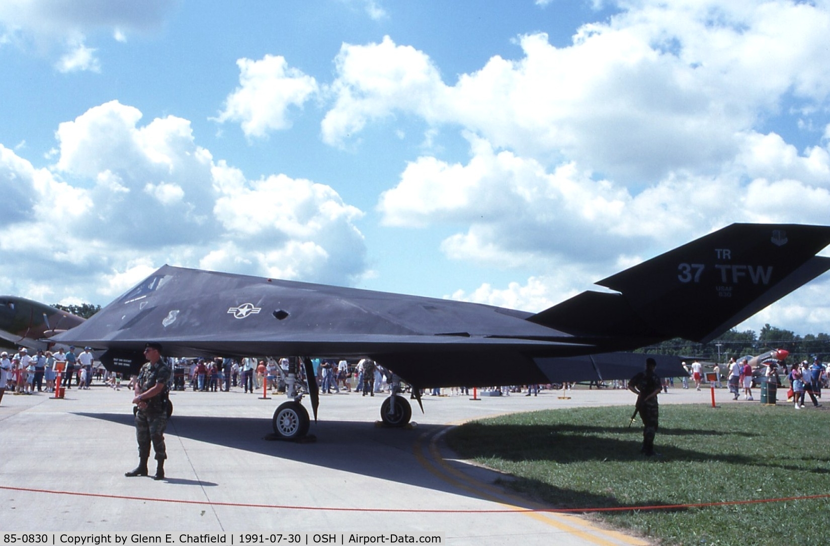 85-0830, 1985 Lockheed F-117A Nighthawk C/N A.4052, F-117A at the EAA Fly In