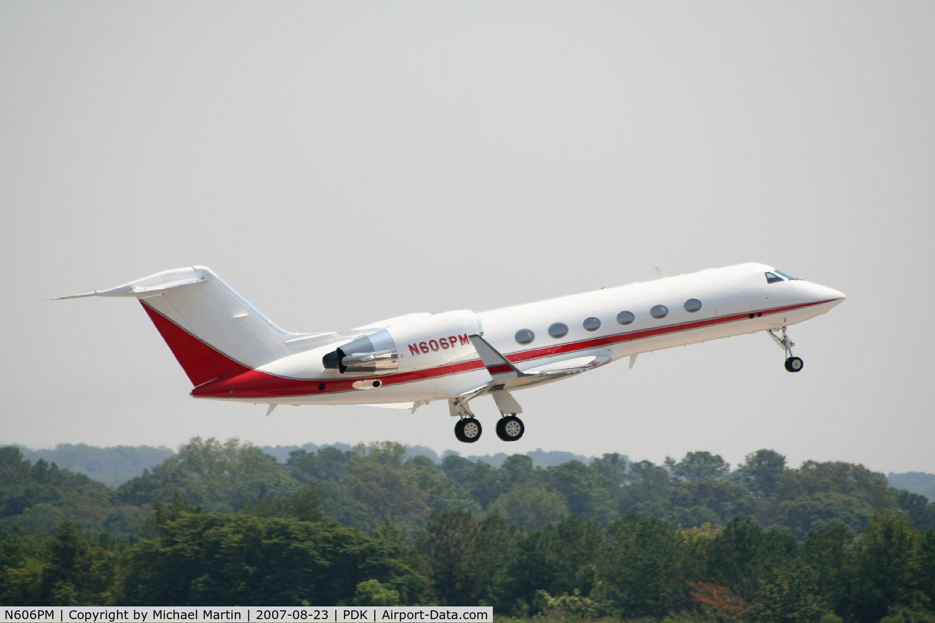 N606PM, 2003 Gulfstream Aerospace G-IV C/N 1512, Departing PDK for parts unknown!
