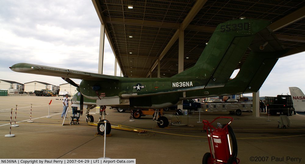 N636NA, North American OV-10A Bronco C/N 305-1 (155390), Lots of touch-ups, but at least she's still flying