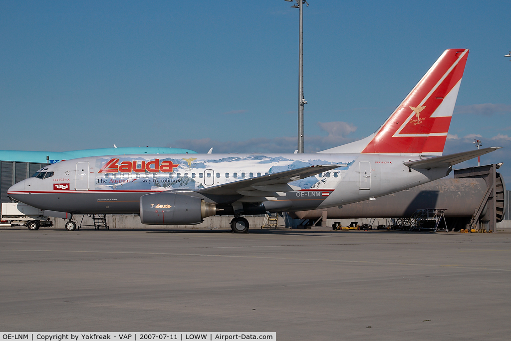 OE-LNM, 2000 Boeing 737-6Z9 C/N 30138, Lauda Air Boeing 737-600