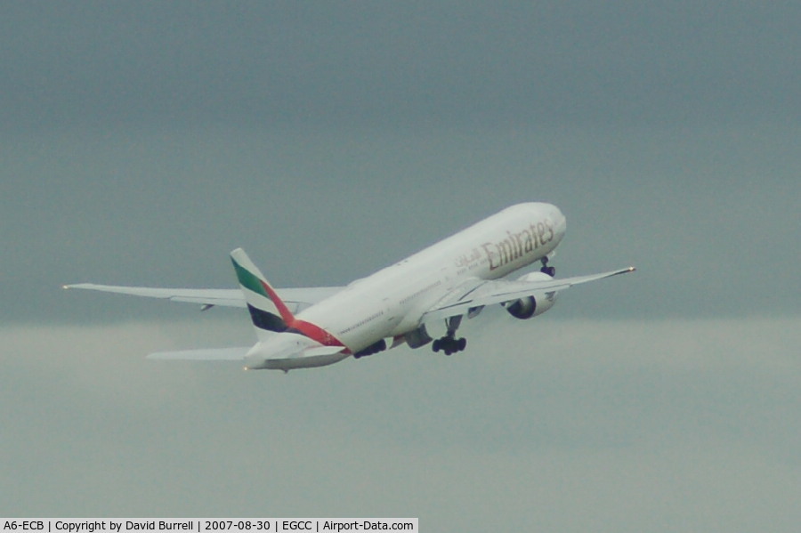 A6-ECB, 2007 Boeing 777-31H/ER C/N 32714, Emirates - Taking Off