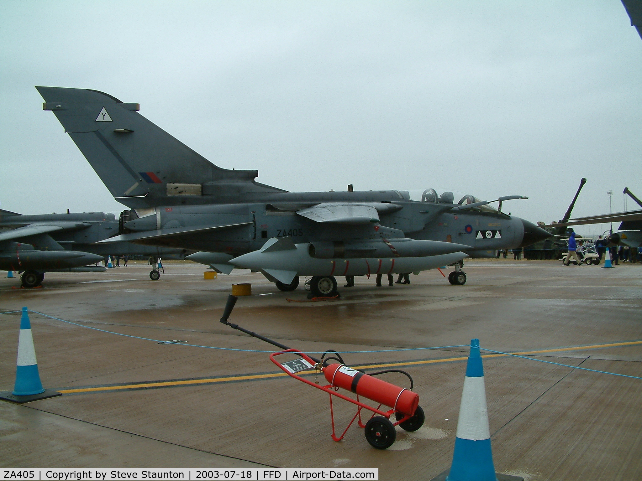 ZA405, 1983 Panavia Tornado GR.4A C/N 216/BS072/3104, Royal International Air Tattoo 2003