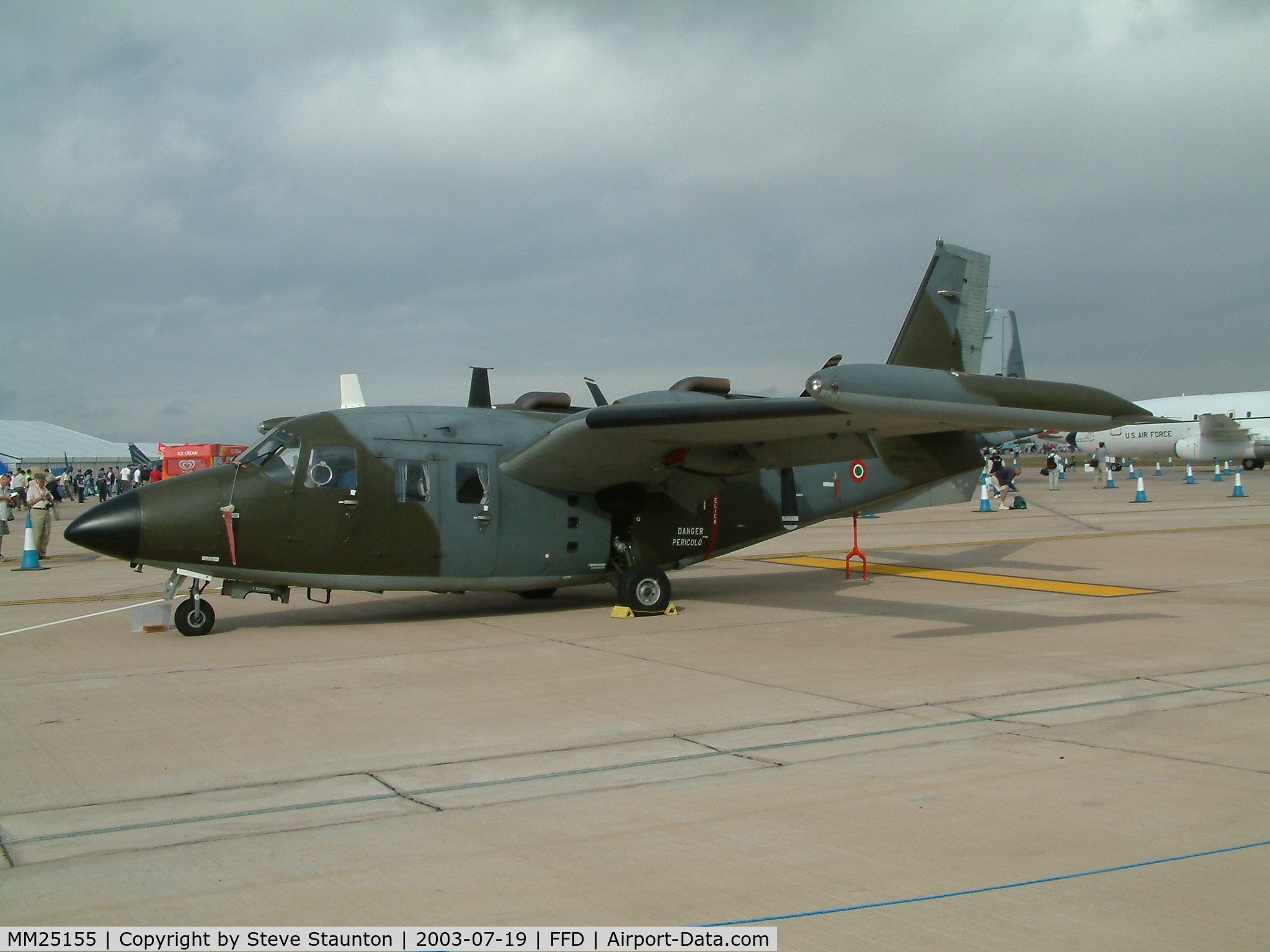 MM25155, Piaggio P-166DL-3 C/N 474, Royal International Air Tattoo 2003