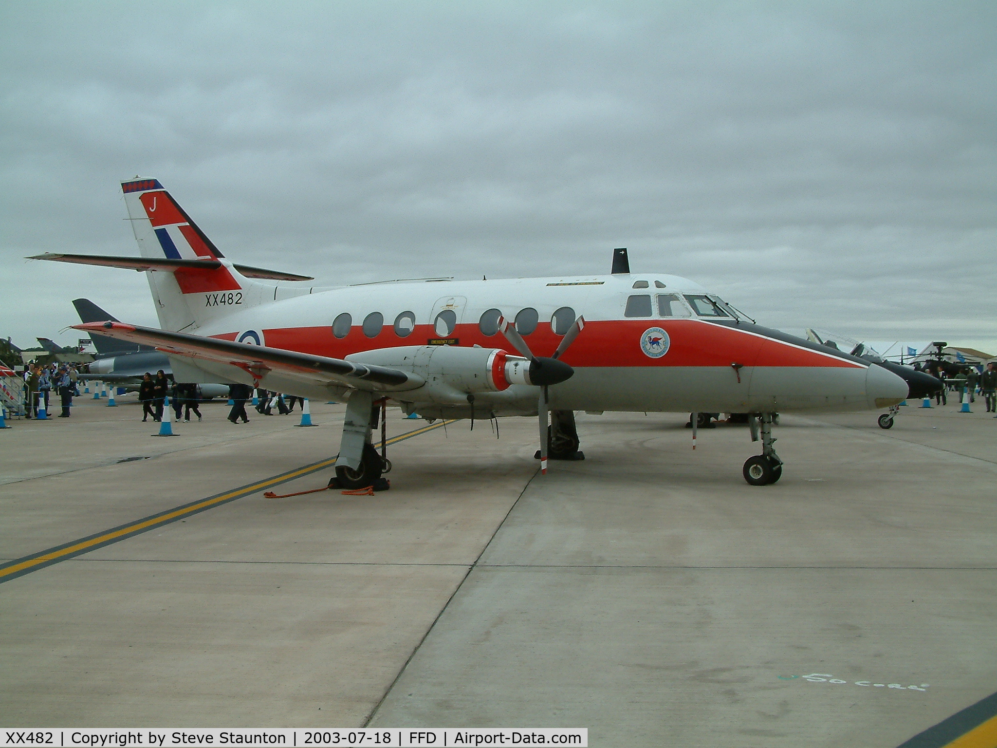 XX482, 1974 Scottish Aviation HP-137 Jetstream T.1 C/N 263, Royal International Air Tattoo 2003