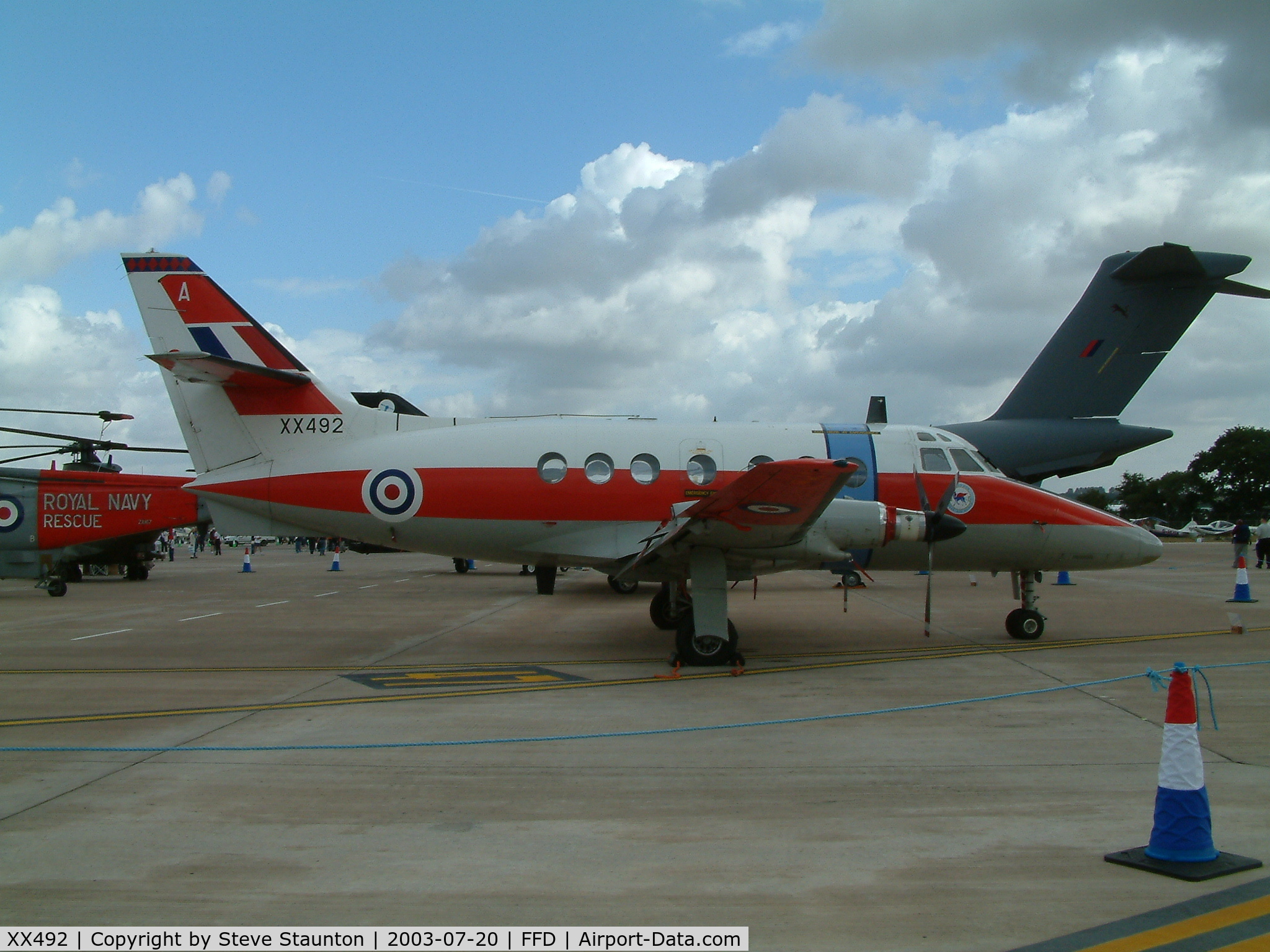 XX492, Scottish Aviation HP-137 Jetstream T.1 C/N 274, Royal International Air Tattoo 2003