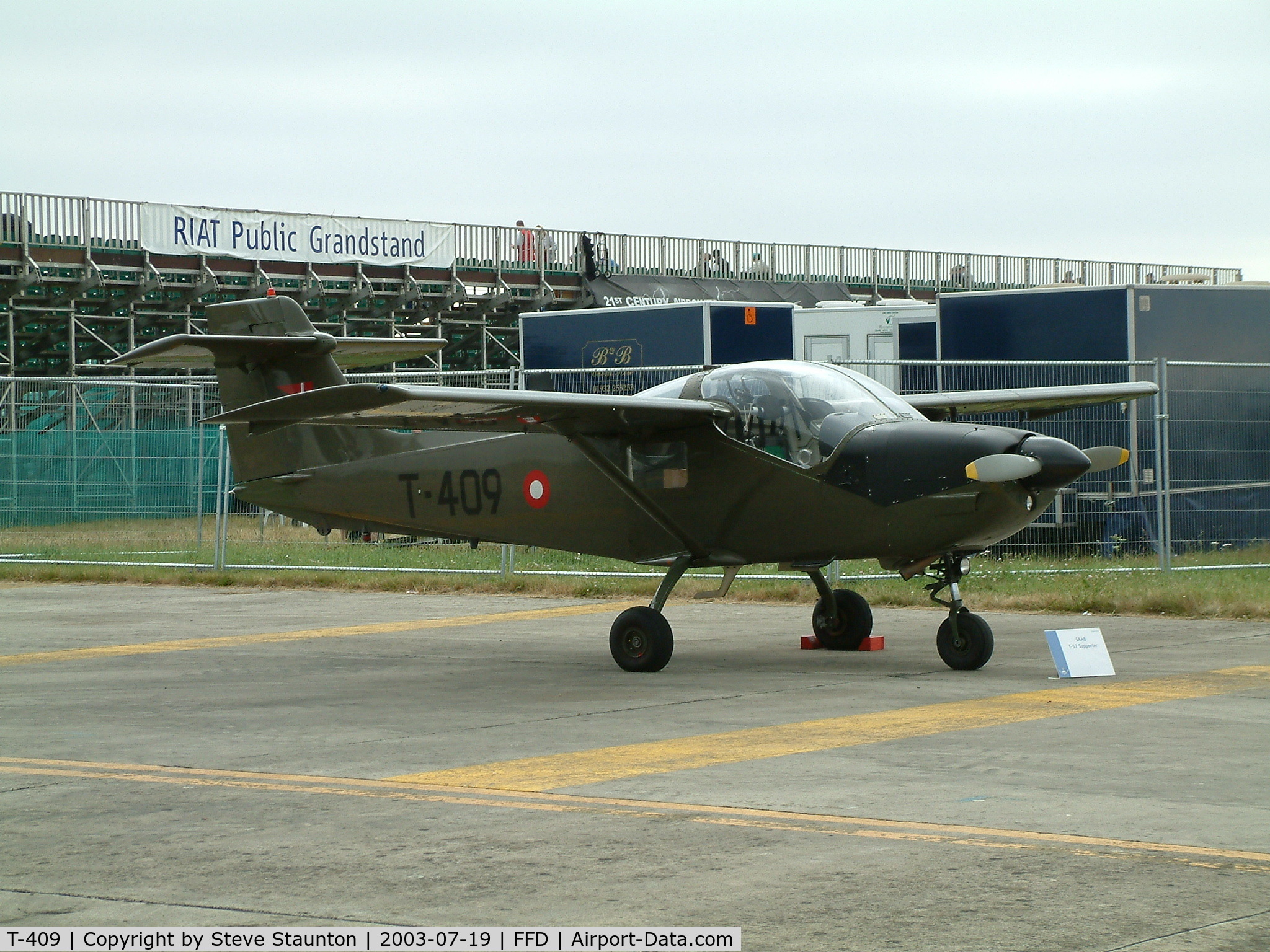 T-409, Saab T-17 Supporter C/N 15-209, Royal International Air Tattoo 2003