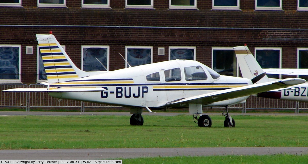 G-BUJP, 1979 Piper PA-28-161 C/N 28-7916047, Pa-28-161