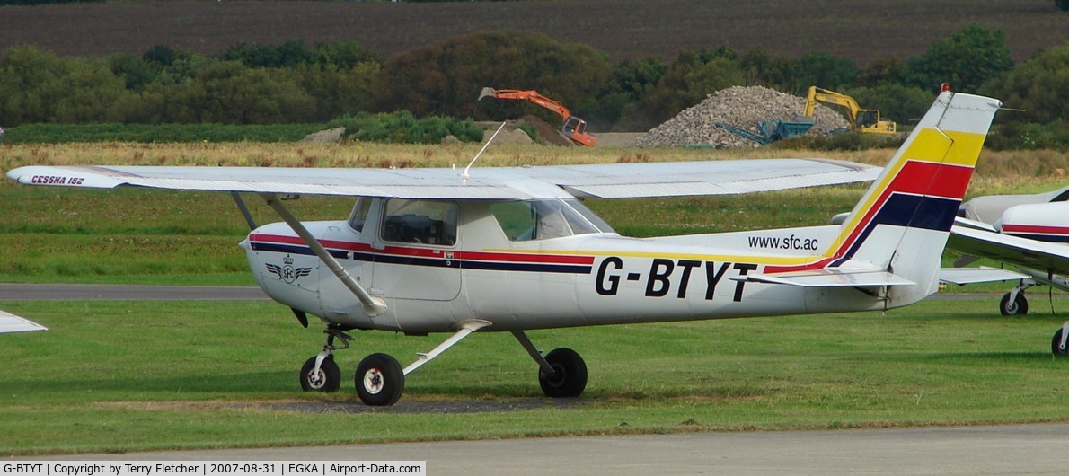 G-BTYT, 1978 Cessna 152 C/N 152-80455, Cessna 152
