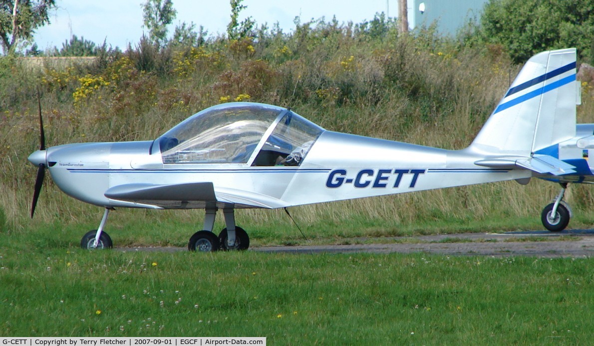 G-CETT, 2007 Cosmik EV-97 TeamEurostar UK C/N 3006, TeamEurostar