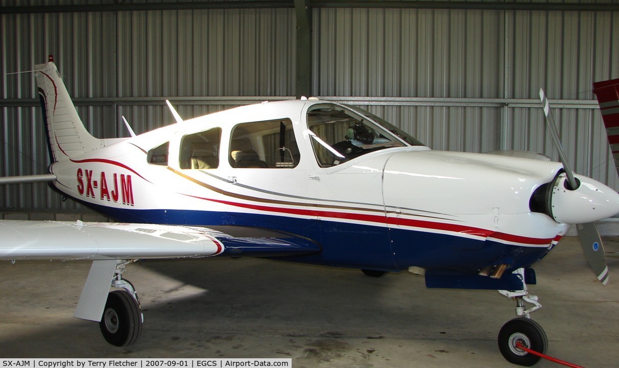 SX-AJM, 1974 Piper PA-28R-200 Cherokee Arrow II C/N 28R-743517, Pa28R-200