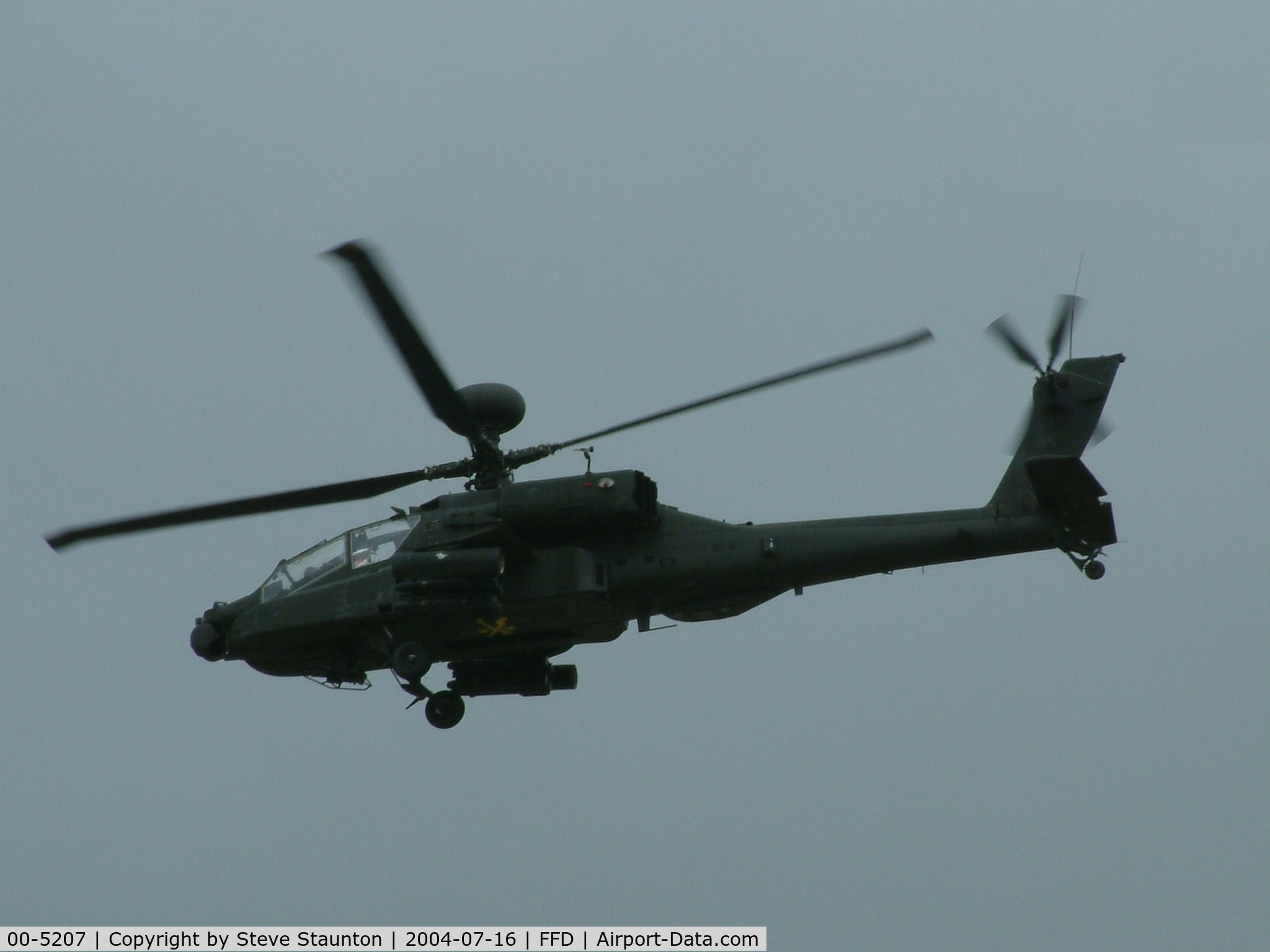00-5207, 2000 Boeing AH-64D Longbow Apache C/N PVD207, Royal International Air Tattoo 2004