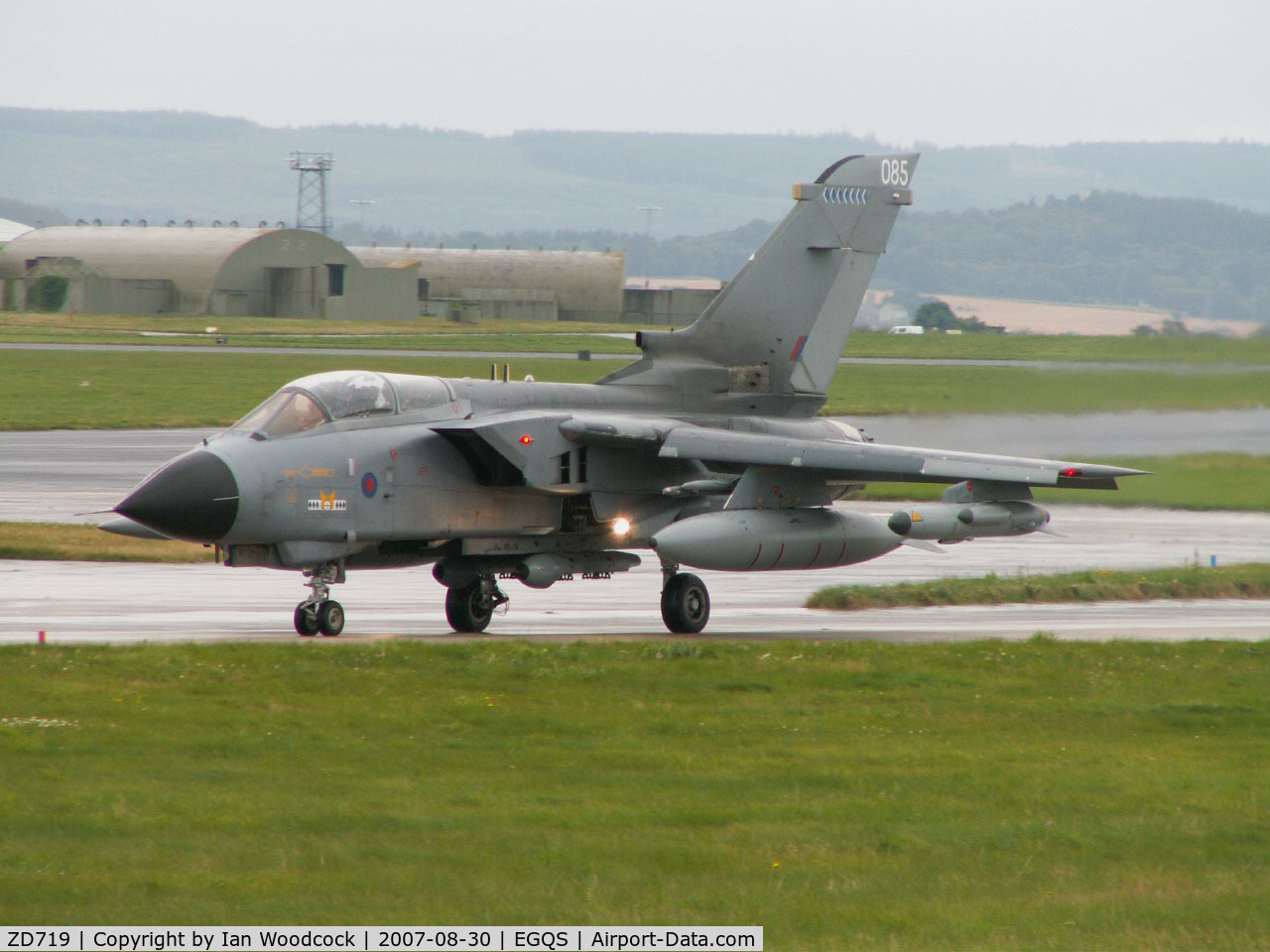 ZD719, 1984 Panavia Tornado GR.4 C/N 348/BS120/3161, BAe Panavia Tornado GR.4/Royal Air Force/RAF Lossiemouth