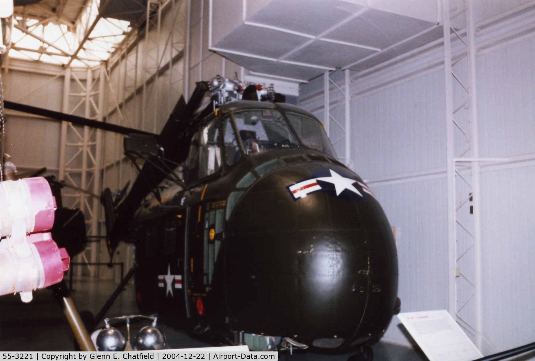 55-3221, 1955 Sikorsky H-19D-SI Chickasaw C/N 55-970, UH-19D at the Army Aviation Museum