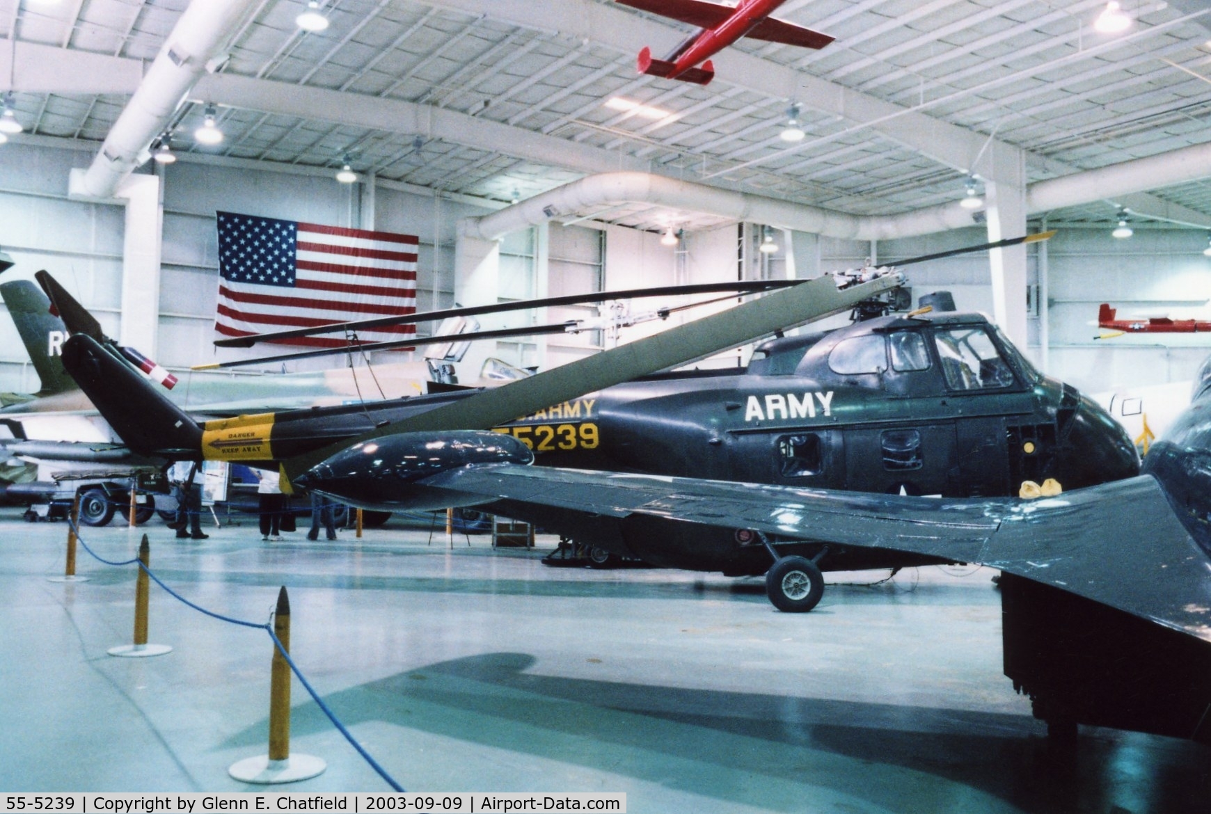 55-5239, 1955 Sikorsky H-19D-SI Chickasaw C/N 55-1021, UH-19D at the Battleship Alabama Memorial