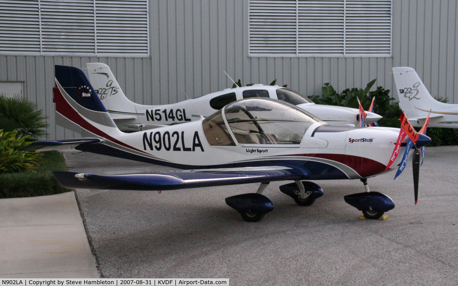 N902LA, 2007 Evektor-Aerotechnik SPORTSTAR C/N 20070902, N902LA at Tampa Vandenberg