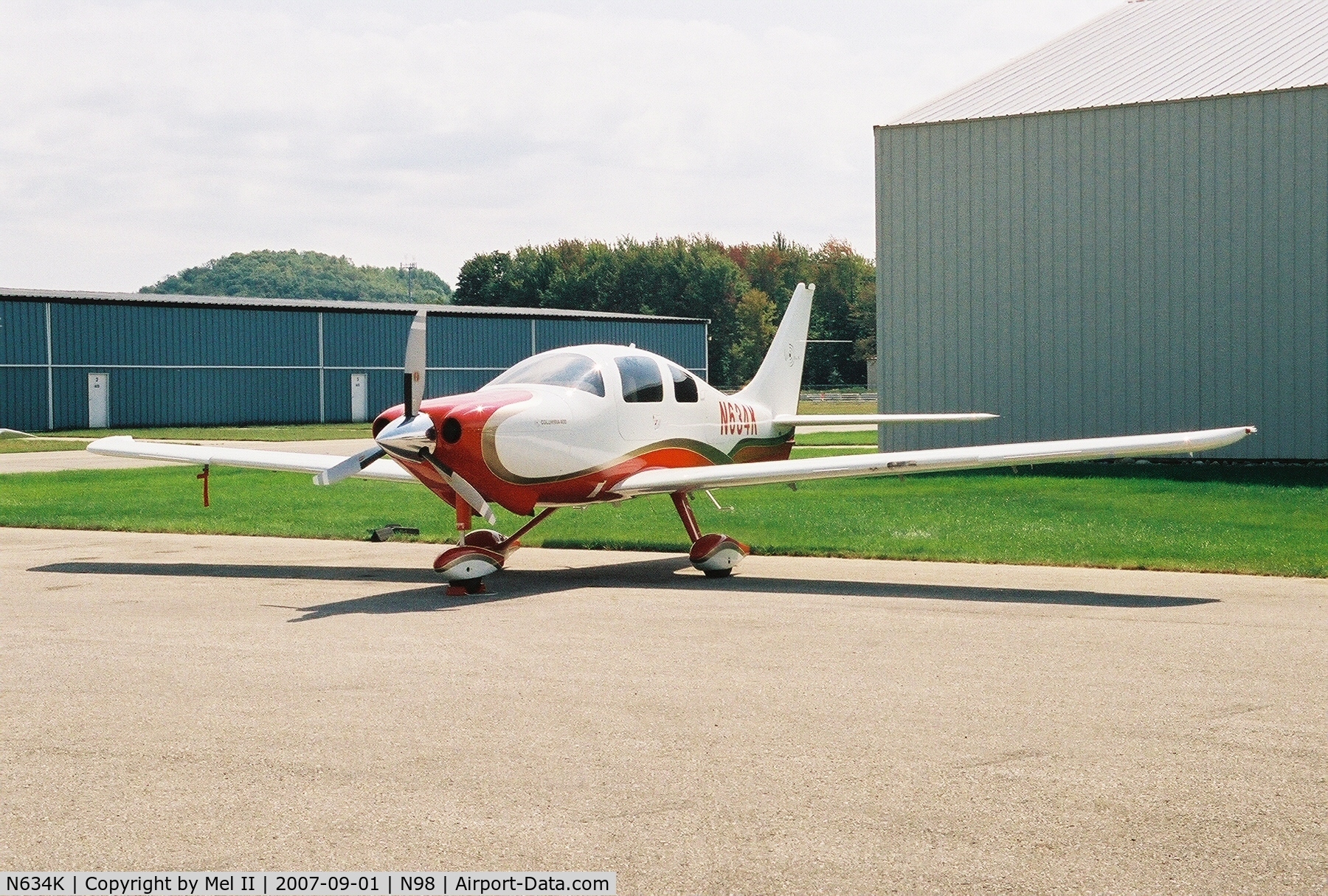 N634K, 2007 Columbia Aircraft Mfg LC41-550FG C/N 41735, Parked @ Boyne City Municipal Airport (N98)