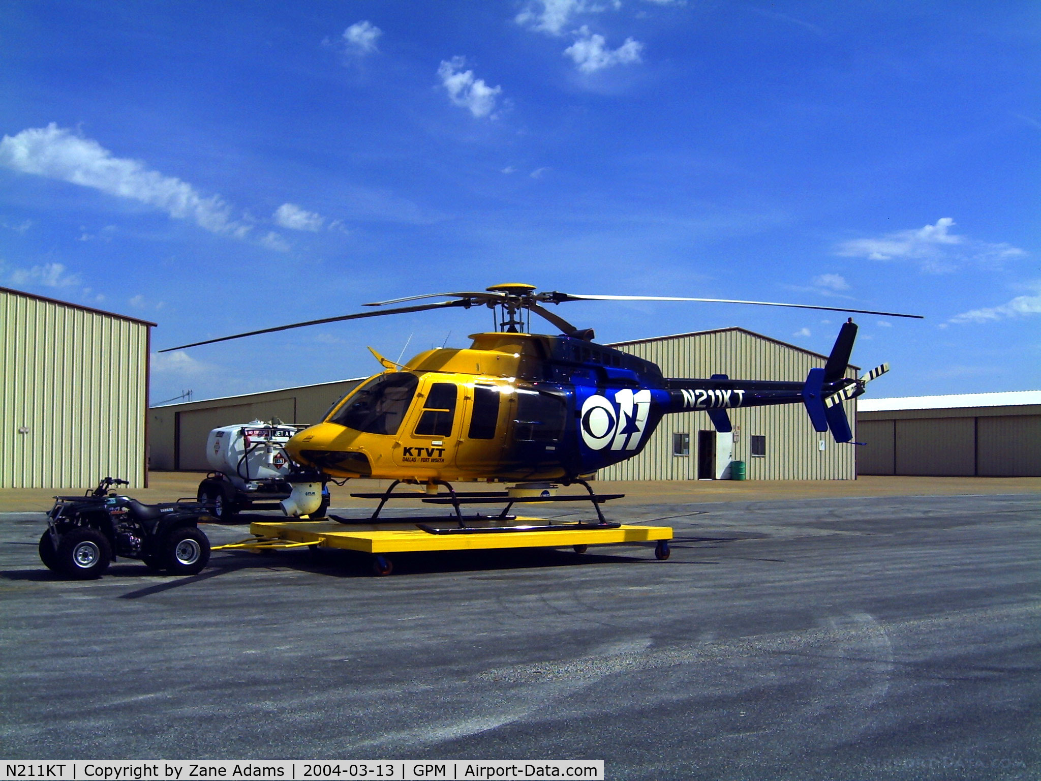 N211KT, 1997 Bell 407 C/N 53162, KTVT Channel 11 CBS Ft. Worth