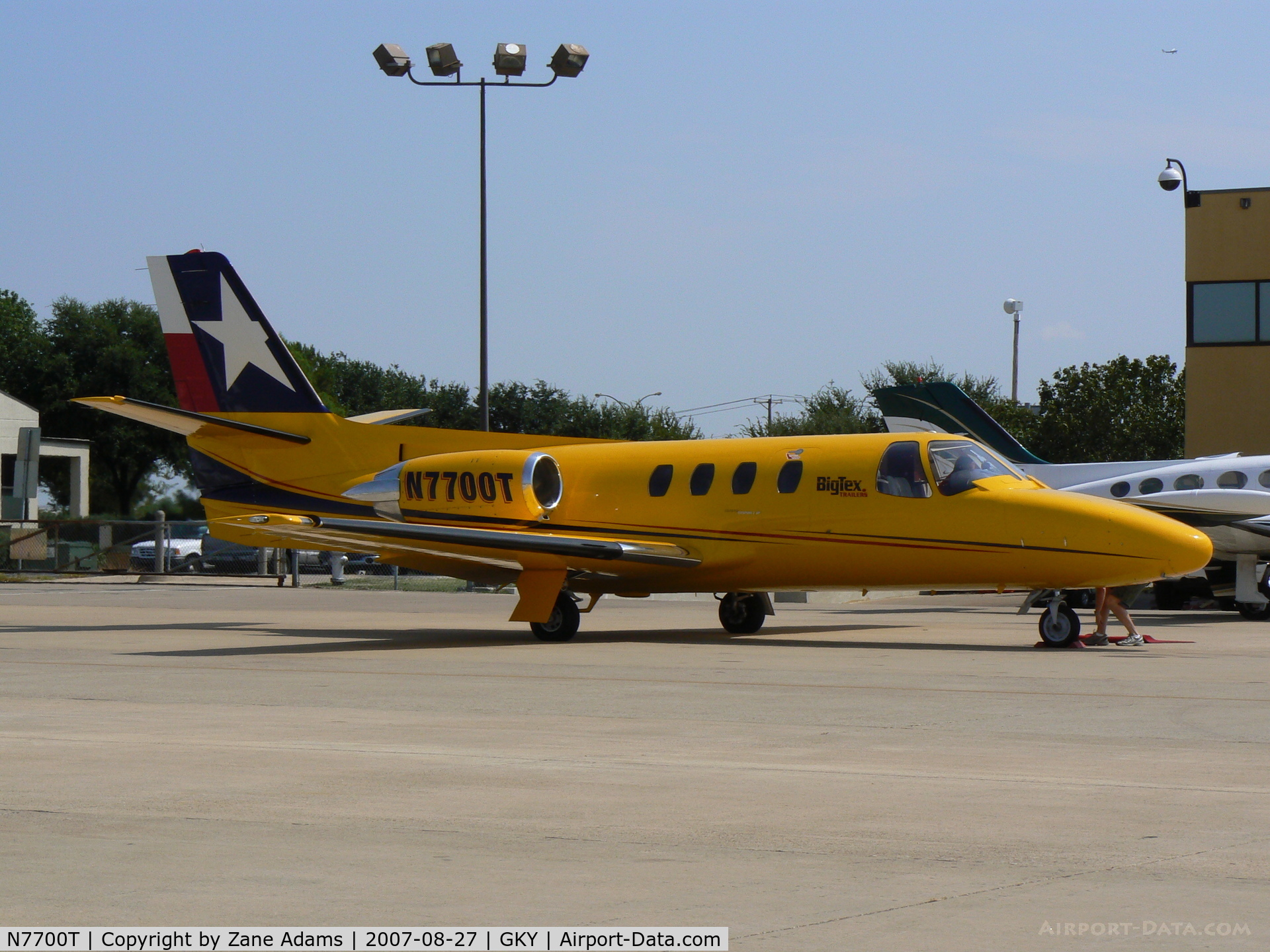 N7700T, Cessna 501 Citation I/SP C/N 501-0248, Northern Tool, Texas Paint