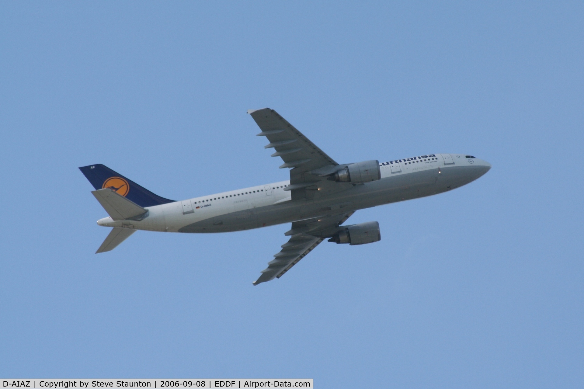 D-AIAZ, 1993 Airbus A300B4-605R C/N 701, Taken at Frankfurt September 2006