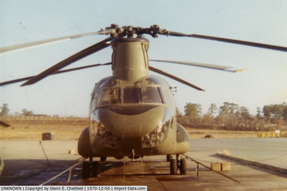 UNKNOWN, , CH-47A at the maintenance ramp, Lawson Army Air Field, Ft. Benning