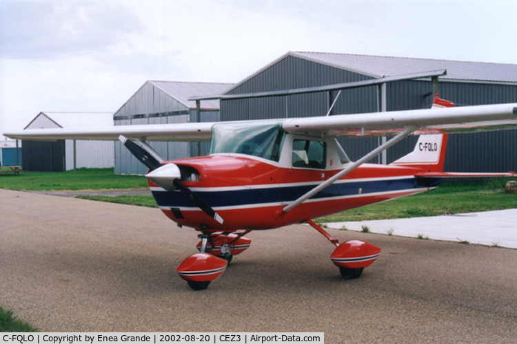 C-FQLO, 1968 Cessna 150H C/N 15067845, C-FQLO at Cooking Lake (CEZ3) Airport near Edmonton, Alberta, Canada.