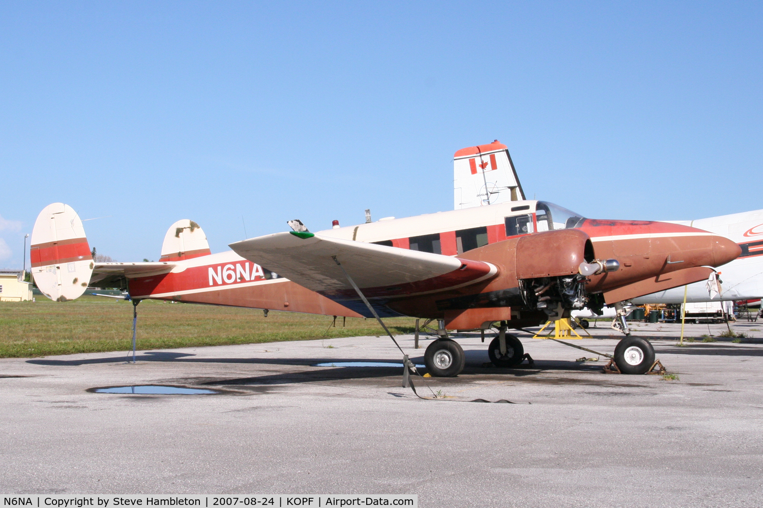 N6NA, 1952 Beech C-45H Expeditor C/N AF-817, N6NA at Opa Locka