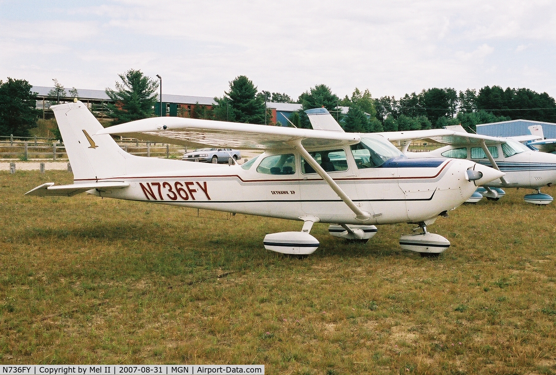 N736FY, 1977 Cessna R172K Hawk XP C/N R1722503, Parked @ Harbor Springs Airport (MGN)