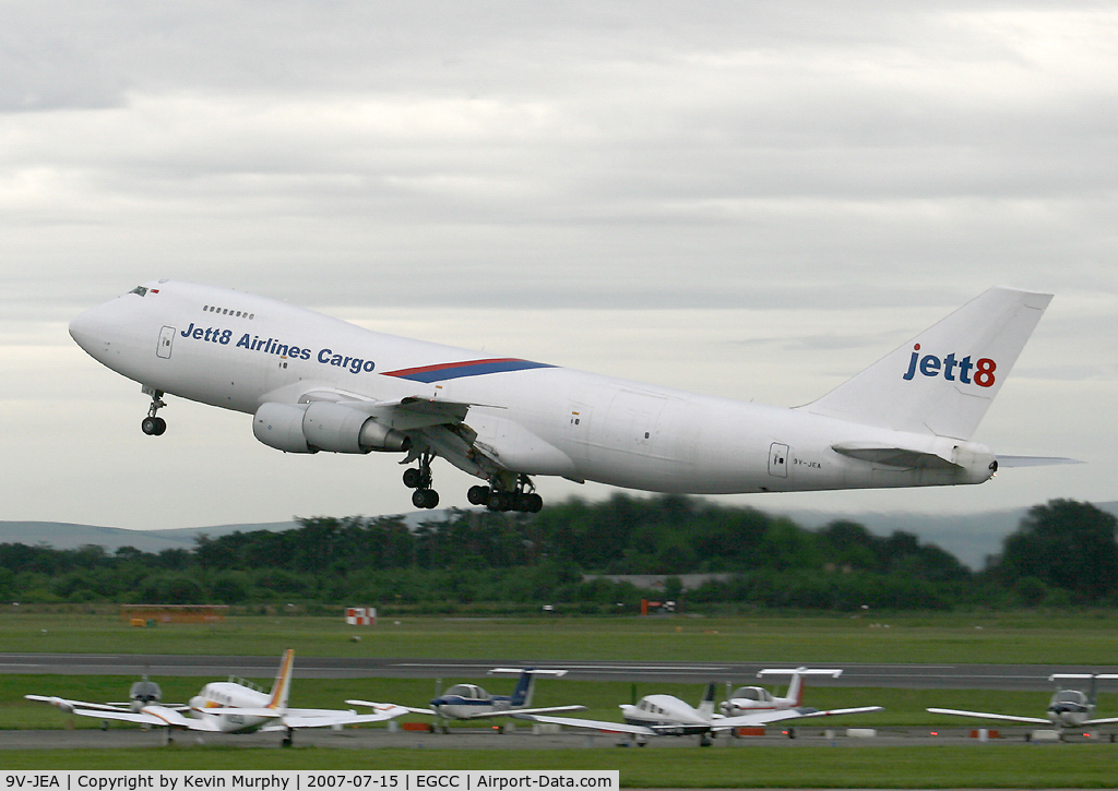 9V-JEA, 1981 Boeing 747-2D3B C/N 22579, Jett 8 Cargo from Singapore