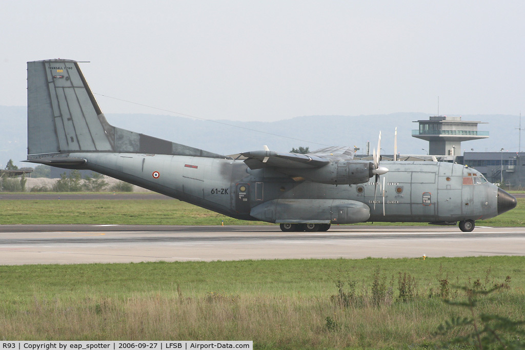 R93, Transall C-160R C/N 93, departing rwy 16