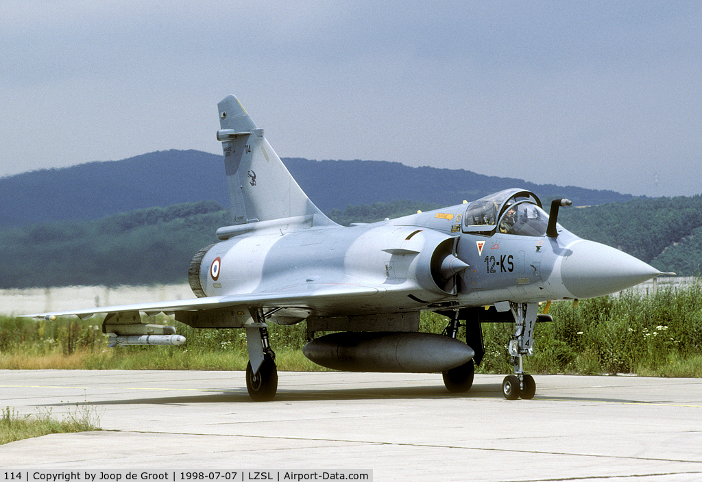 114, Dassault Mirage 2000C C/N 381, The french air forces participated with the Mirage 2000C in Co-operative Change 1998
