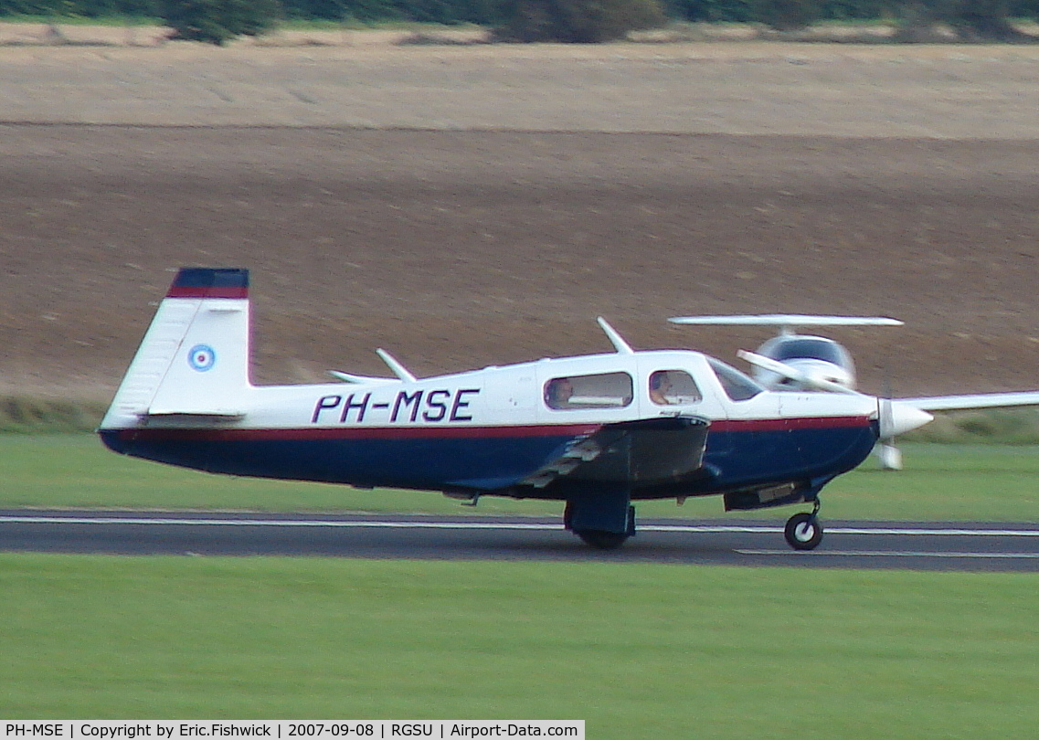 PH-MSE, 1995 Mooney M20J 201 C/N 24-3359, 2. PH-MSE at Duxford September Airshow