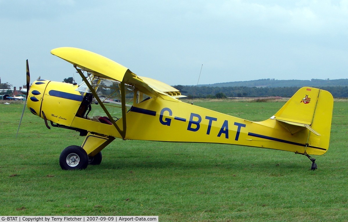 G-BTAT, 1990 Denney Kitfox Mk2 C/N PFA 172-11832, Otherton Microlight Fly-in Staffordshire , UK