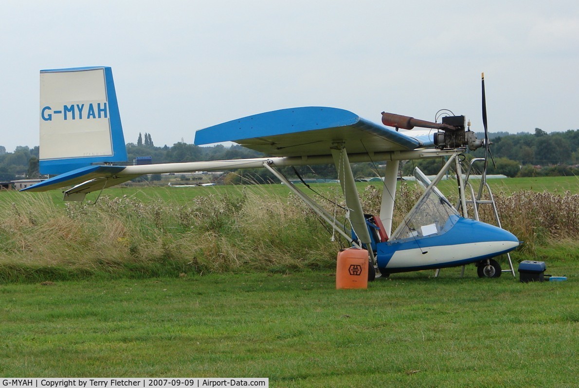 G-MYAH, 1993 Whittaker MW-5 Sorcerer C/N PFA 163-11233, Otherton Microlight Fly-in Staffordshire , UK