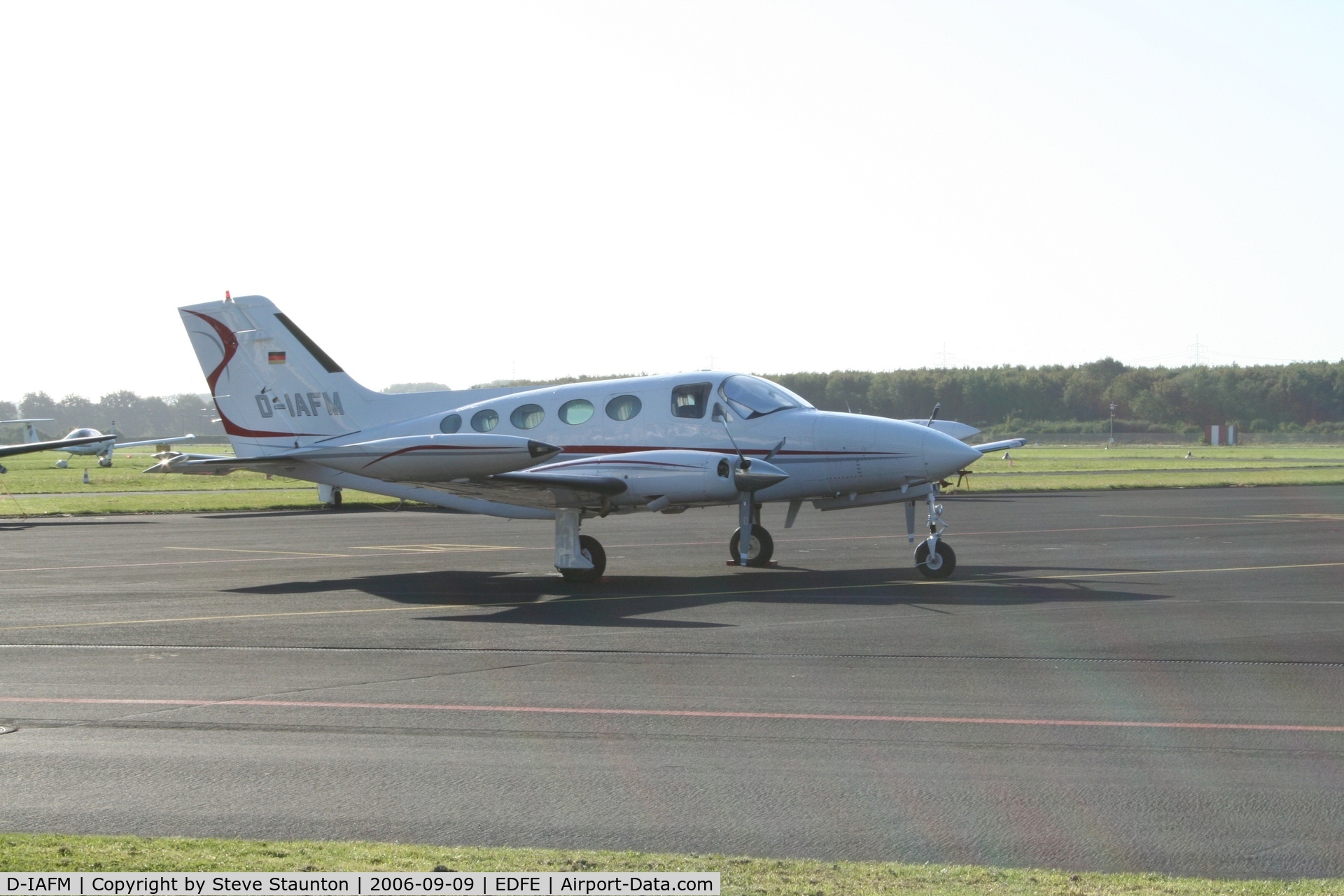 D-IAFM, 1975 Cessna 414 Chancellor C/N 414-0354, Taken at Egelsbach September 2006