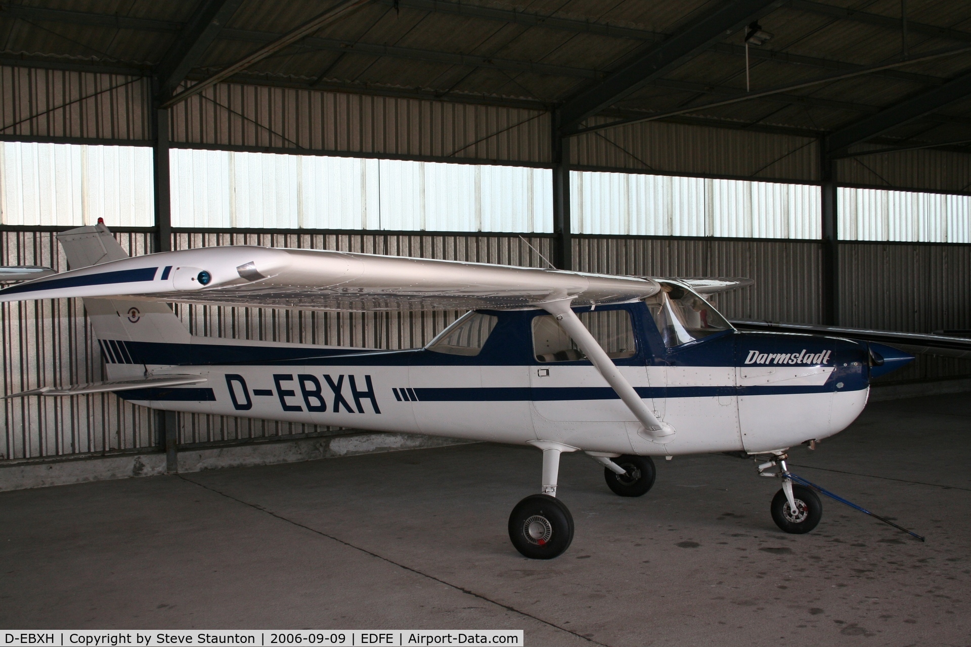 D-EBXH, Reims F150M C/N 1370, Taken at Egelsbach September 2006