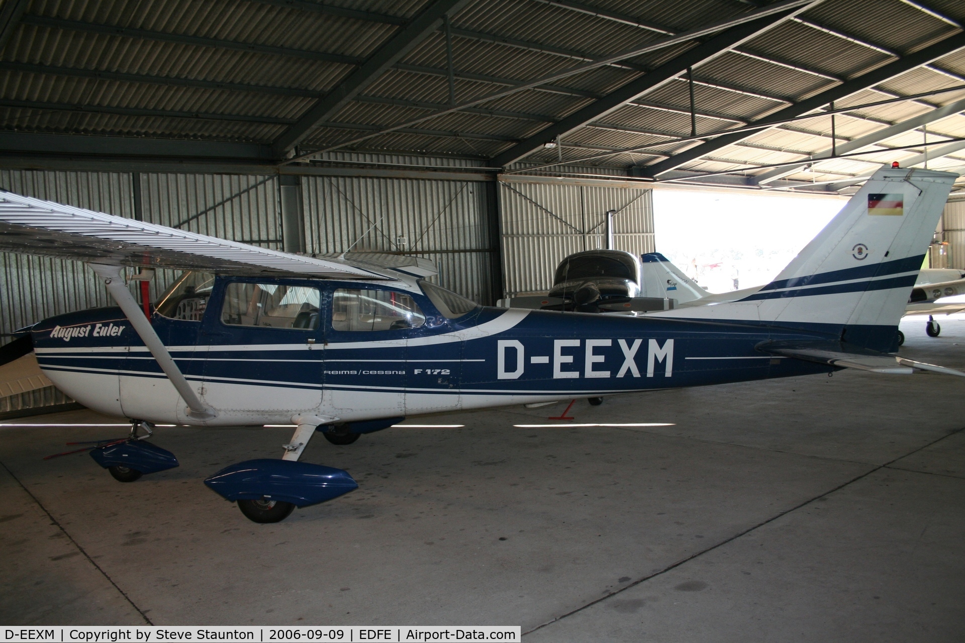 D-EEXM, Reims F172L Skyhawk C/N 0851, Taken at Egelsbach September 2006