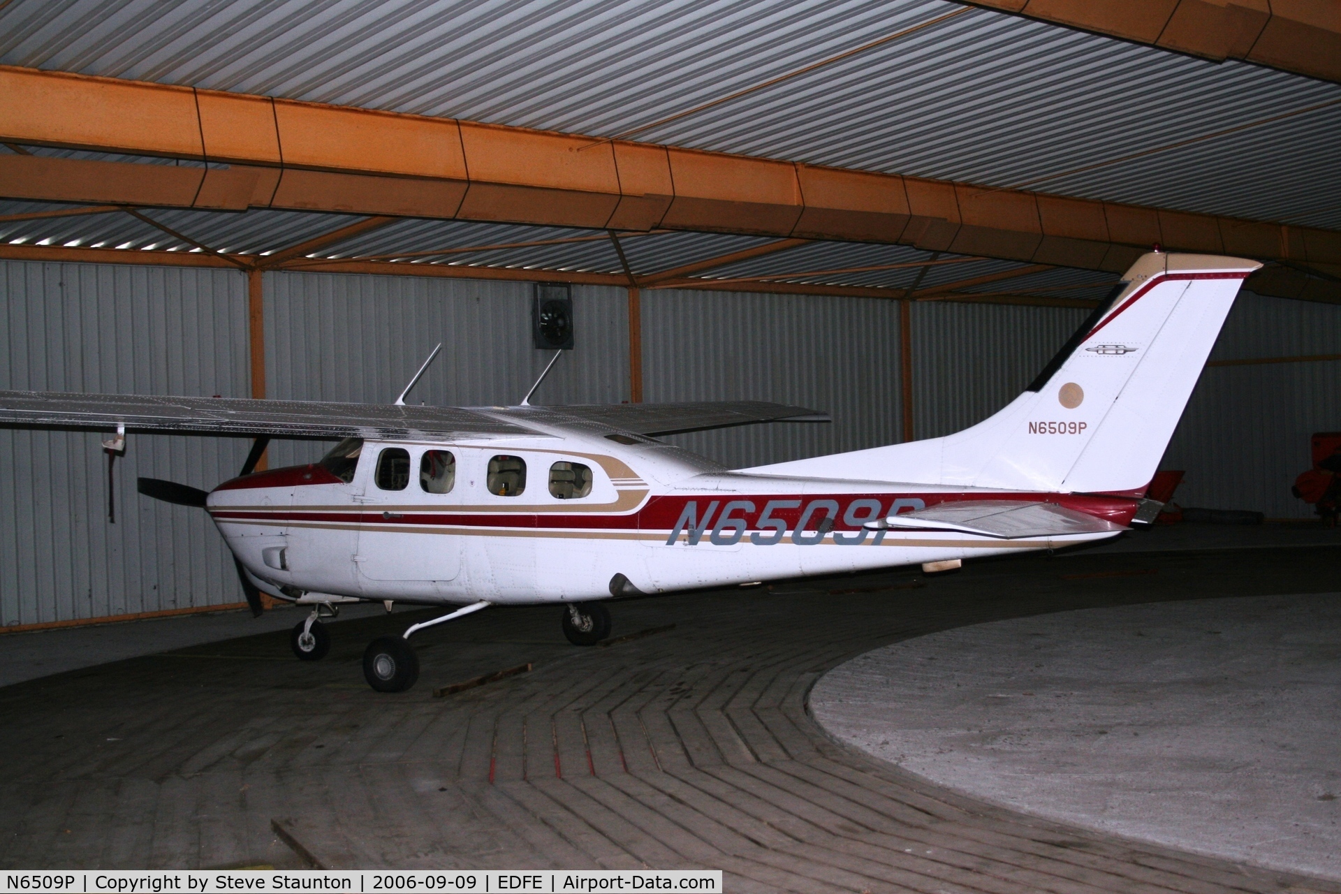 N6509P, 1978 Cessna P210N Pressurised Centurion C/N P21000184, Taken at Egelsbach September 2006