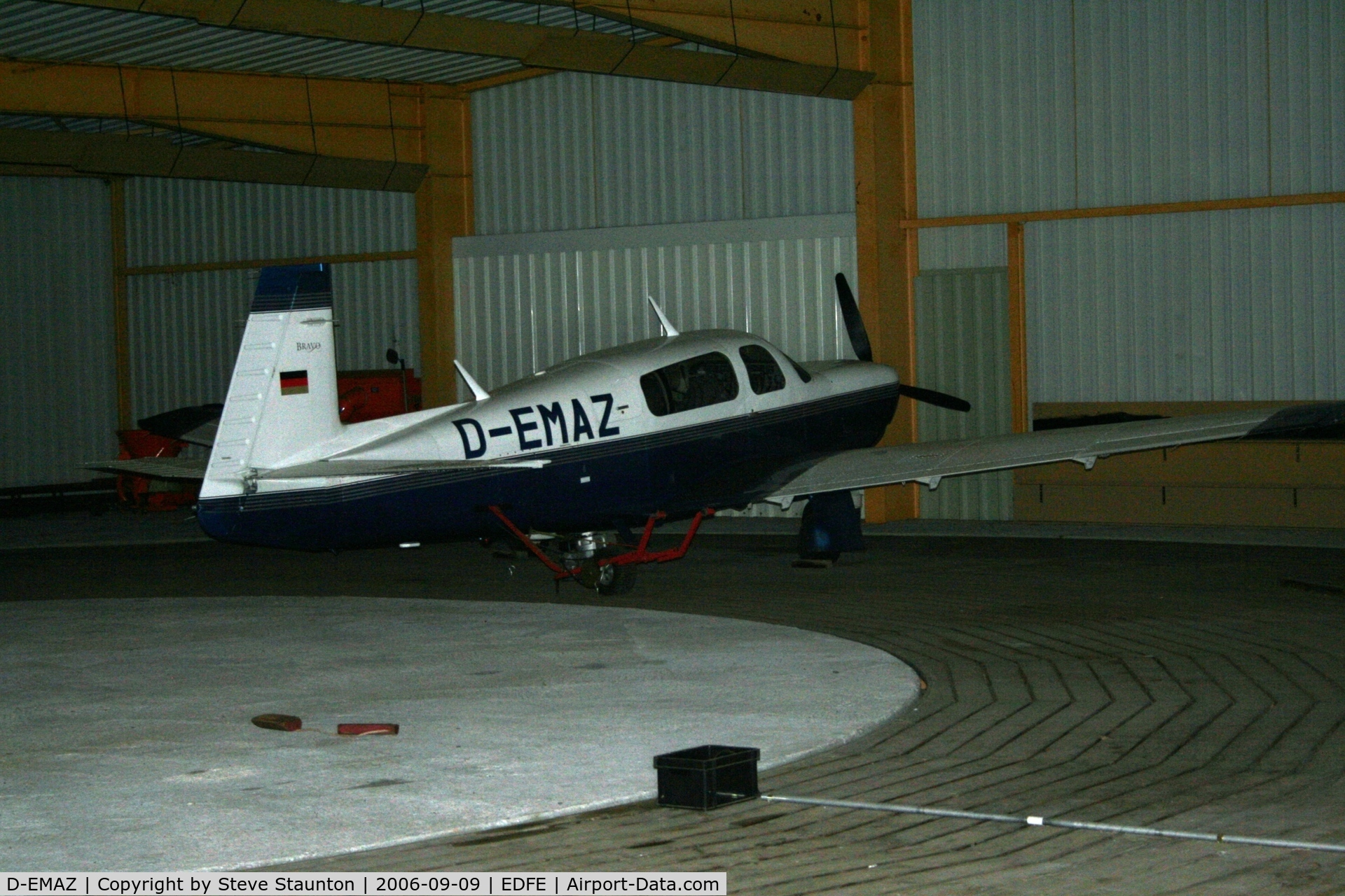 D-EMAZ, 1999 Mooney M20M TLS Bravo C/N 27-0273, Taken at Egelsbach September 2006