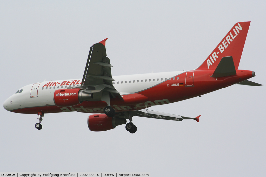 D-ABGH, 2007 Airbus A319-111 C/N 3245, brand new aircraft, first one in new new AB cs!