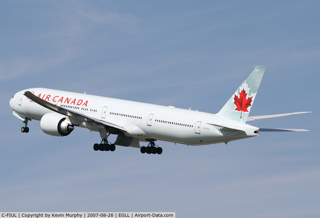 C-FIUL, 2007 Boeing 777-333/ER C/N 35255, Air Canada new 777