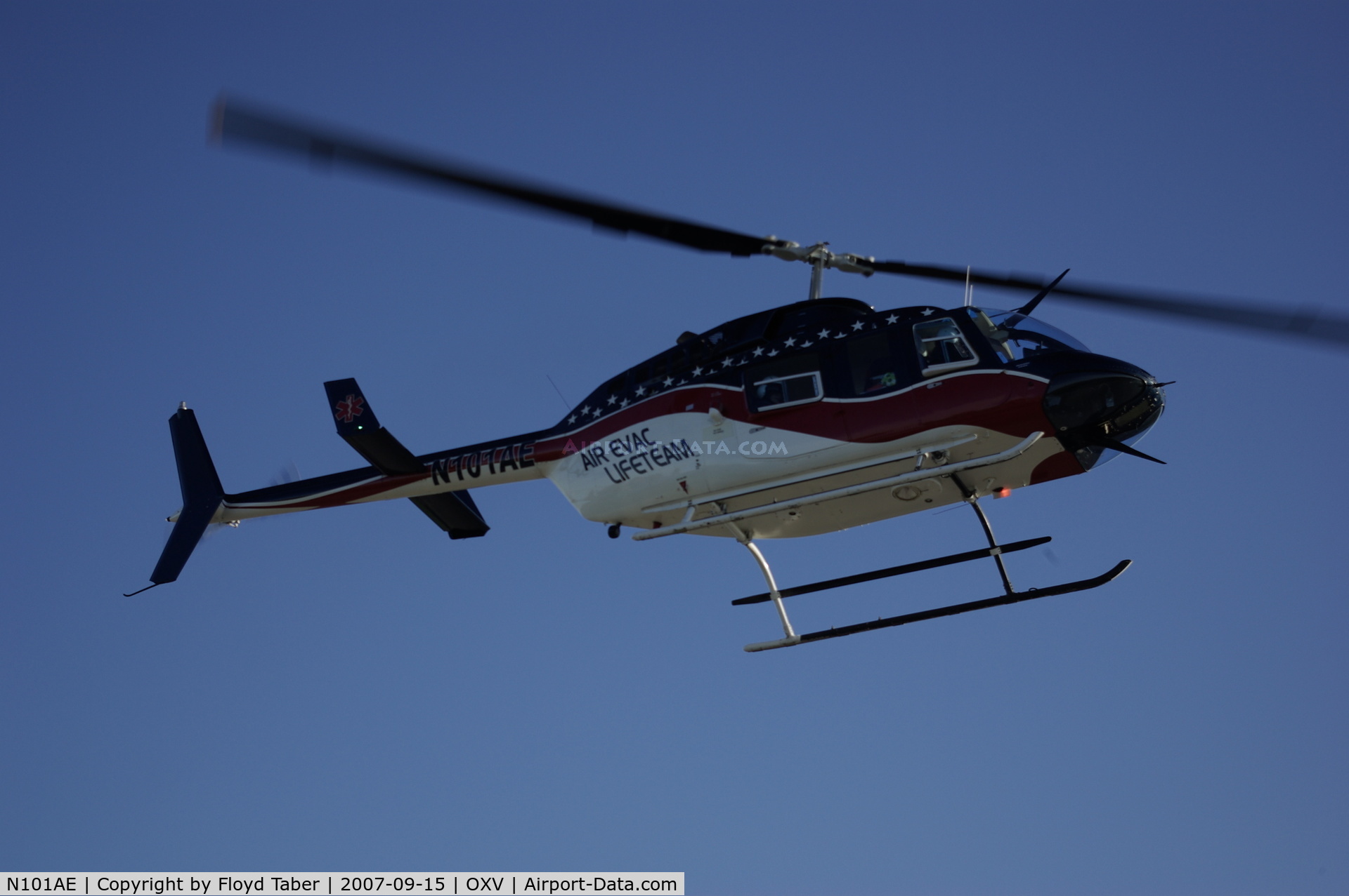 N101AE, 1980 Bell 206L-1 LongRanger II C/N 45454, Knoxville Fly in