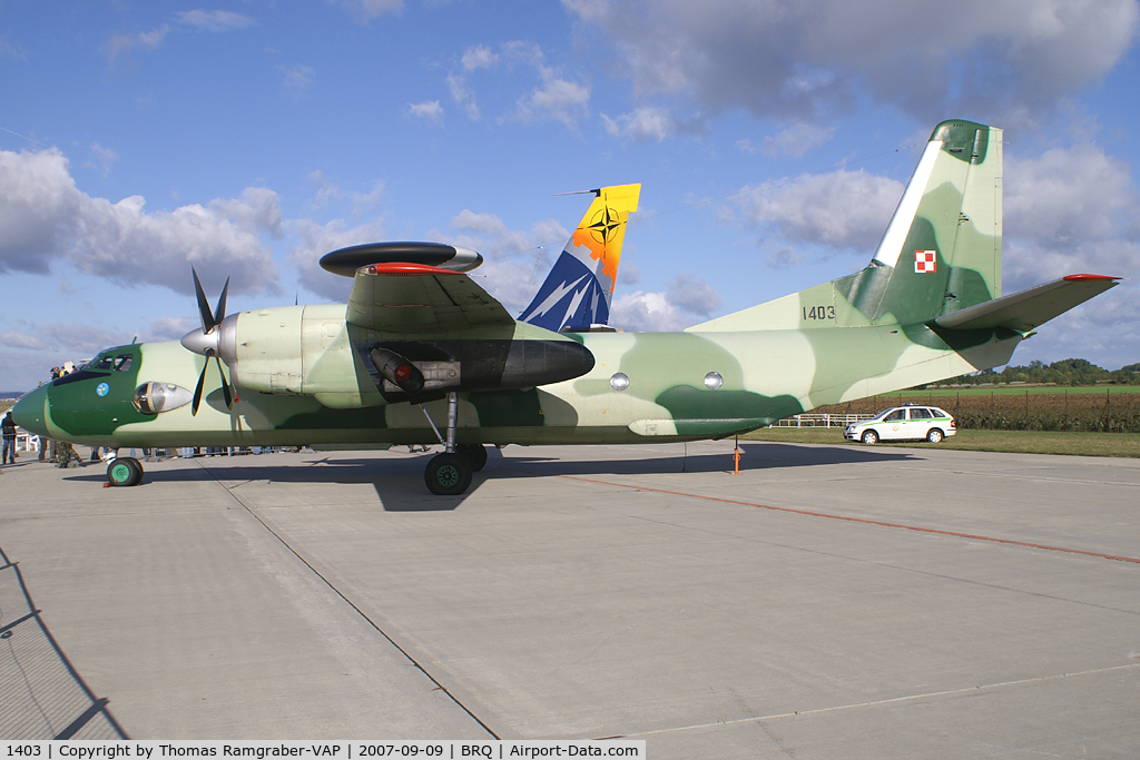 1403, Antonov An-26 C/N 1403, Poland - Air Force Antonov 26