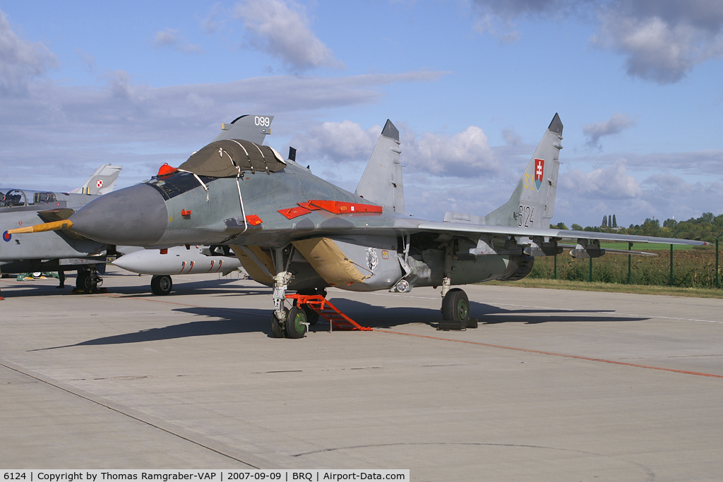 6124, Mikoyan-Gurevich MiG-29 C/N 36061, Slovakia - Air Force Mikoyan-Gurevich Mig29