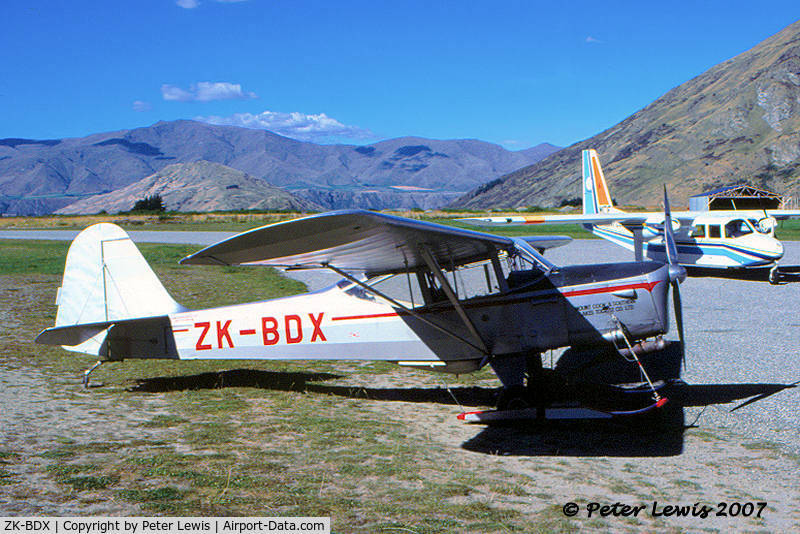 ZK-BDX, Auster J-1A Autocrat C/N 3122, Auster at Queenstown